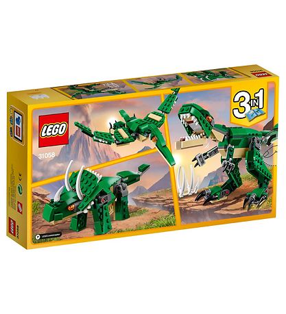 LEGO® Creator - Le dinosaure féroce 31058 - 3-en-1 - 174 Parties