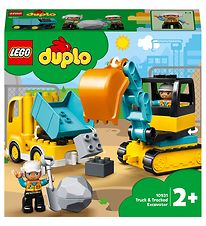 LEGO® DUPLO - Truck & Graafmachine met rupsbanden 10931 - 20 Ste