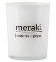 Meraki Scented Candle - 60 g - White Tea & Ginger