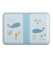 A Little Lovely Company Lunchbox - Ocean - Blue