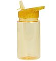 A Little Lovely Company Vattenflaska m. Sugrör - 450 ml - Guld m