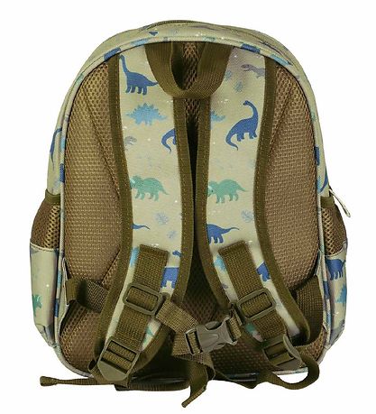 A Little Lovely Company Backpack w. Thermo Pocket - Dinosaur - G