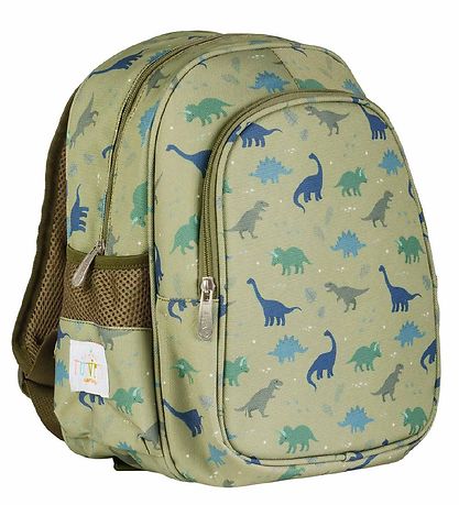 A Little Lovely Company Backpack w. Thermo Pocket - Dinosaur - G