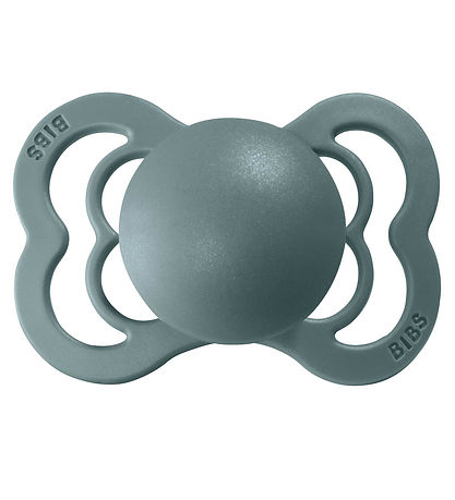 Bibs Supreme Dummies - 2-Pack - Size 1 - Silicone - Island Sea/S