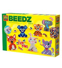 SES Creative Eisenperlen-Set - 2.100- st. - Fun Pins Tier