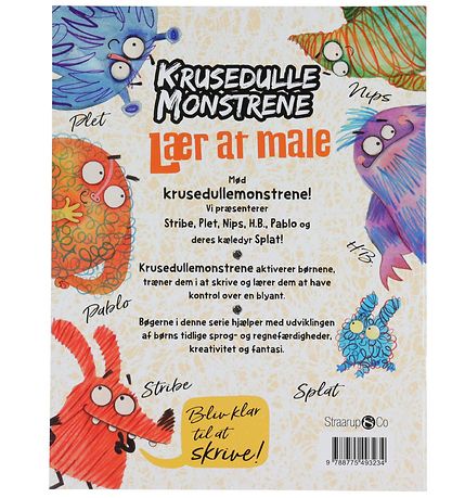 Straarup & Co Activity Book - Doodle Monsters - Learn to Paint
