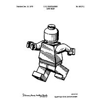 Citatplakat Veggspjald - A3 - Lego Man