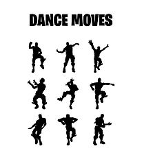 Citatplakat Poster - A3 - Fortnite - Dance Moves
