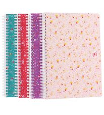 Oxford Notizbuch - 1 Buch - Floral - Liniert - B5 - Gemischt