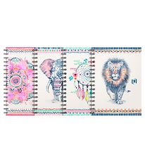 Oxford Notizbuch - 1 Buch - Boho Chic - Quadratisch - B5 - Sorti