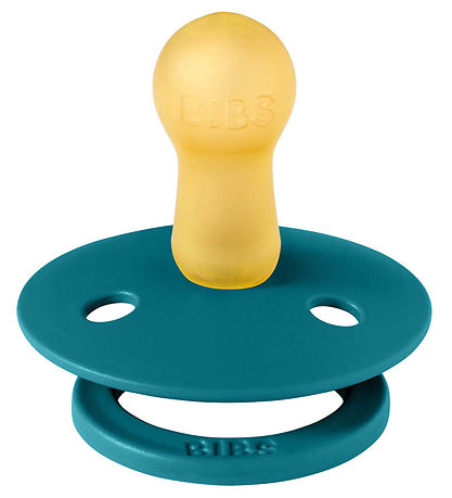 BIBS Colour Pacifiers - Size 2 - 2-Pack - Round - Nordic Mint/Fo