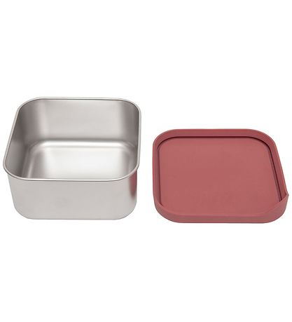 Petit Monkey Lunchbox - Lucy - Stainless Steel - Mahogany Rose