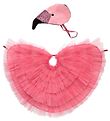 Meri Meri Costume - Flamingo Cloak and Hat - Pink