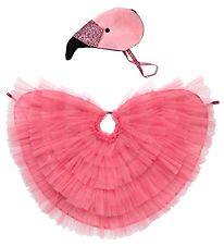 Meri Meri Costume - Flamingo Cloak and Hat - Pink
