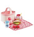 Hape Leksaksmat - 12 Delar - Picknick Korg
