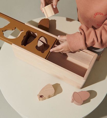 Liewood Shape Sorter - Midas - Golden Caramel Multi Mix