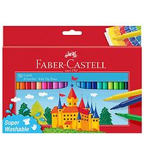 Faber-Castell Tuschen - Kinder - 50 st. - Bunt