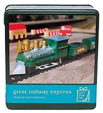 Gift In A Tin Leksaksset - Lär dig & Play - Great Railway Expres