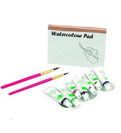 Gift In A Tin Creative Set - Craft - Watercolour Set On The Go