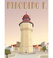 Vissevasse Poster - 50x70 cm - Nykøbing F.