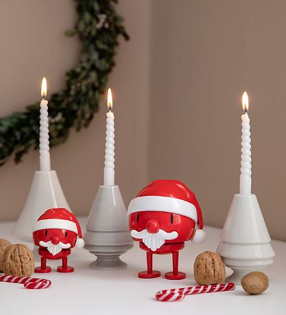 Hoptimist Medium Santa Claus Bumble - 10 cm - Red