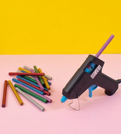 Playbox Glue Pins for Glue Gun - 18 pcs - 7 mm - Glitter