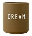 Design Letters Becher - Favourite - Dream - Olive