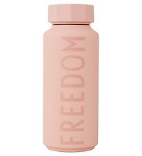 Design Letters Thermofles - Freedom - 500 ml - Roze Poeder