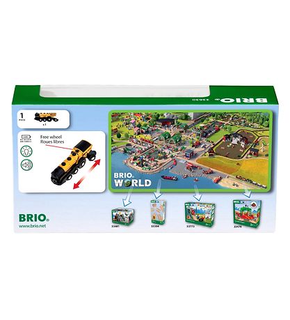BRIO Action locomotive - Battery operated - Gold 33630
