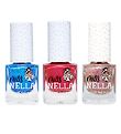 Miss Nella Naglalakk - 3 Pakki - Tickle Me Pink/Abracadabra/Blue