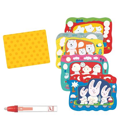 Djeco Creation Set - Magic Coloring - Gelb