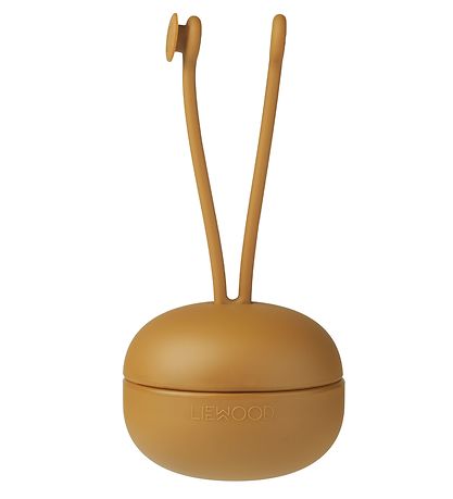 Liewood Suttebox - 8x6x17 cm - Silicone - Philip - Golden Caram