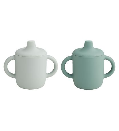 Liewood Becher - 2er-Pack - Silikon - Neil - Mint Mix