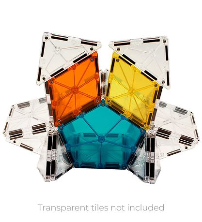 Magna-Tiles Magnet Expansion Set - 8 Parts - Hexagons