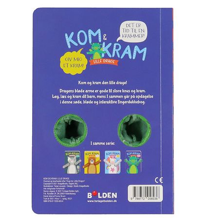 Forlaget Bolden Book - Come and Hug: Little Dragon - Danish