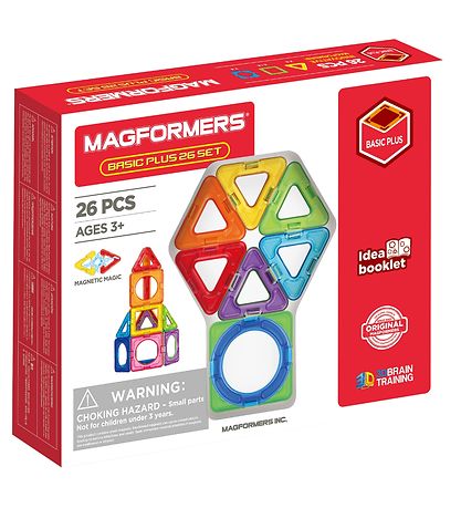 Magformers Magnet Set - Basic Plus - 26 Parts