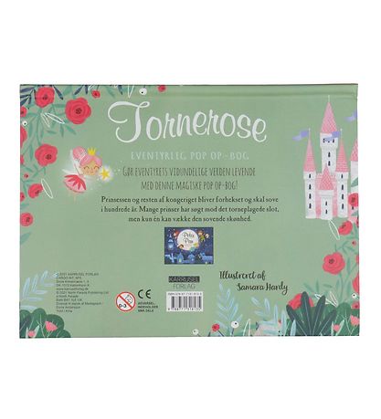 Karrusel Forlag Pop Up Book - Tornerose - Danish