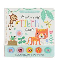 Karrusel Forlag Book w. Sound - What Did Tiger Hear? - Danish