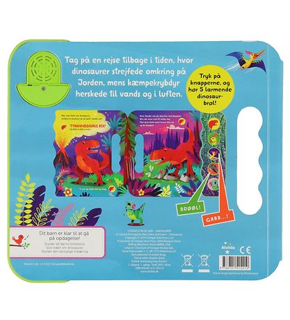 Alvilda Book w. Sound - Audiobook Lining the little ones - Dinos