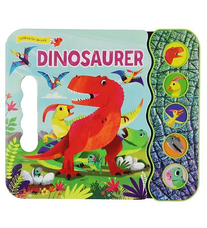 Alvilda Book w. Sound - Audiobook Lining the little ones - Dinos