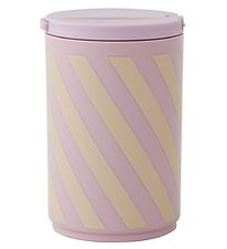 Design Letters Beker m. Rietje - Kids - 330 ml - Lavendel St