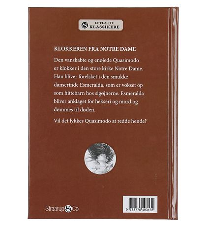 Straarup & Co Bók - Hunchback frá Notre Dame - Danskur