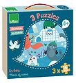 Vilac Puzzle Game - 3x16 Bricks - Animal