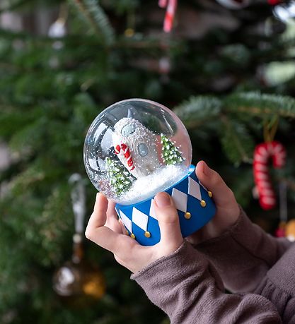 Fabelab Snow Globe - D: 10 cm - Yeti - Regal Blue