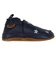 En Fant Soft Sole Leather Shoes - Blue Nights w. Stars