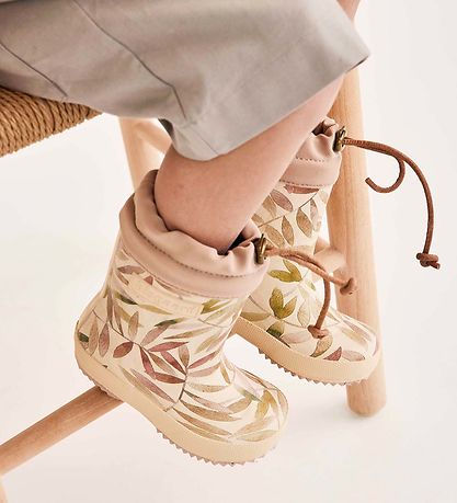 Bisgaard Termostøvler - Beige Blader