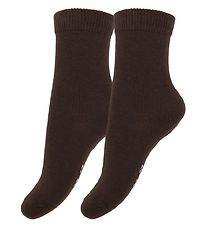 Chaussettes Fuzzies - 2 Pack - Marron