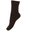 Fuzzies Socks - Wool/Cotton - Brown