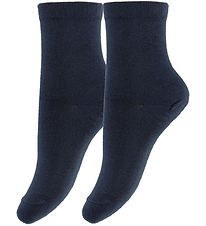 MP Strumpor - 2-pack - Bambu - Marinblå