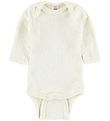 Engel Bodysuit - l/s - Wool - Natural